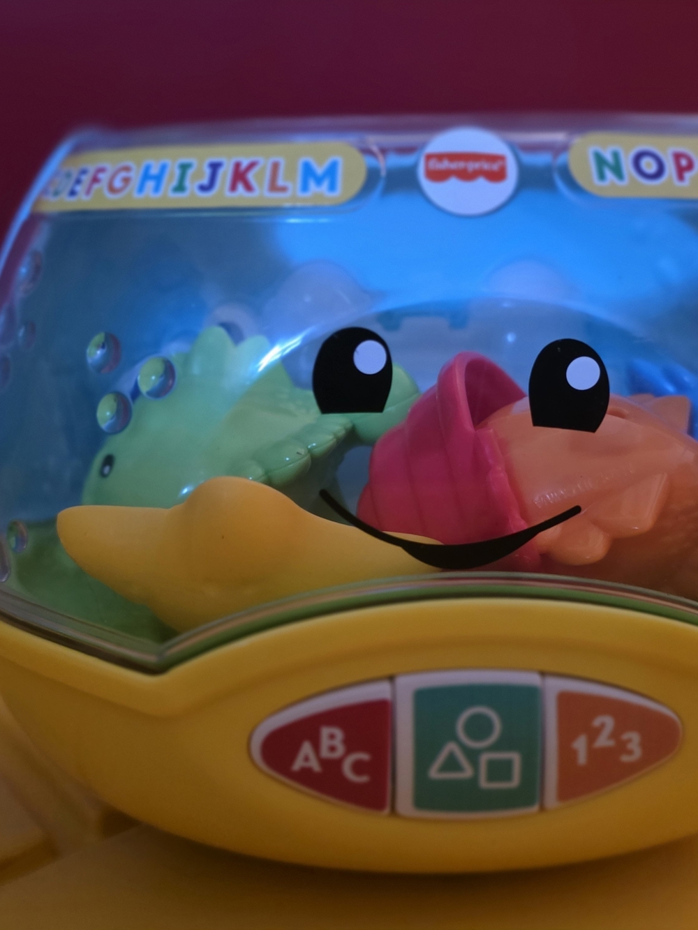Fisher-Price Bright Bath Fish Set - Yellow, Green, Pink, Orange